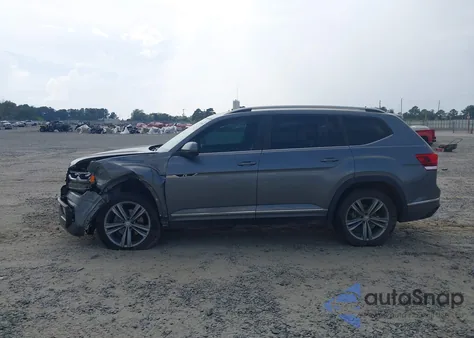 2019 Volkswagen Atlas 3.6L V6 Se W/Technology R-Line from USA, damaged, VIN 1V2YR2CA5KC613028